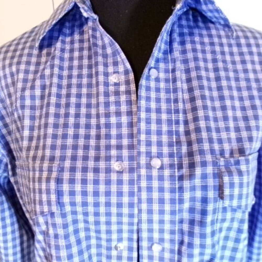 Vintage Wrangler Men's Snap Front Western Shirt